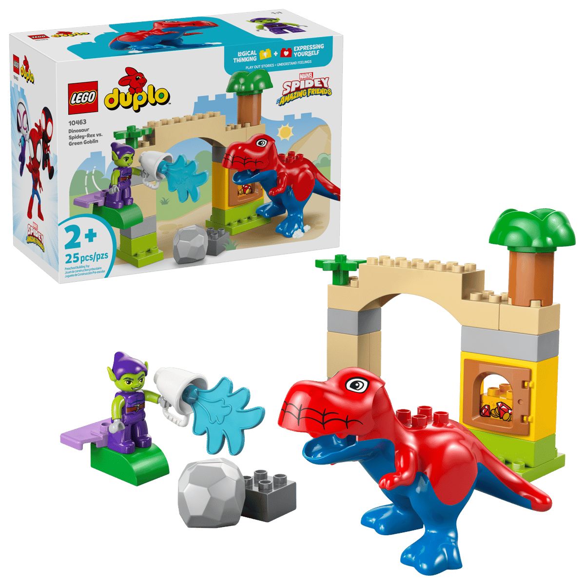 LEGO коцки, Duplo, Dinosaur Spidey-Rex vs. Green Goblin 