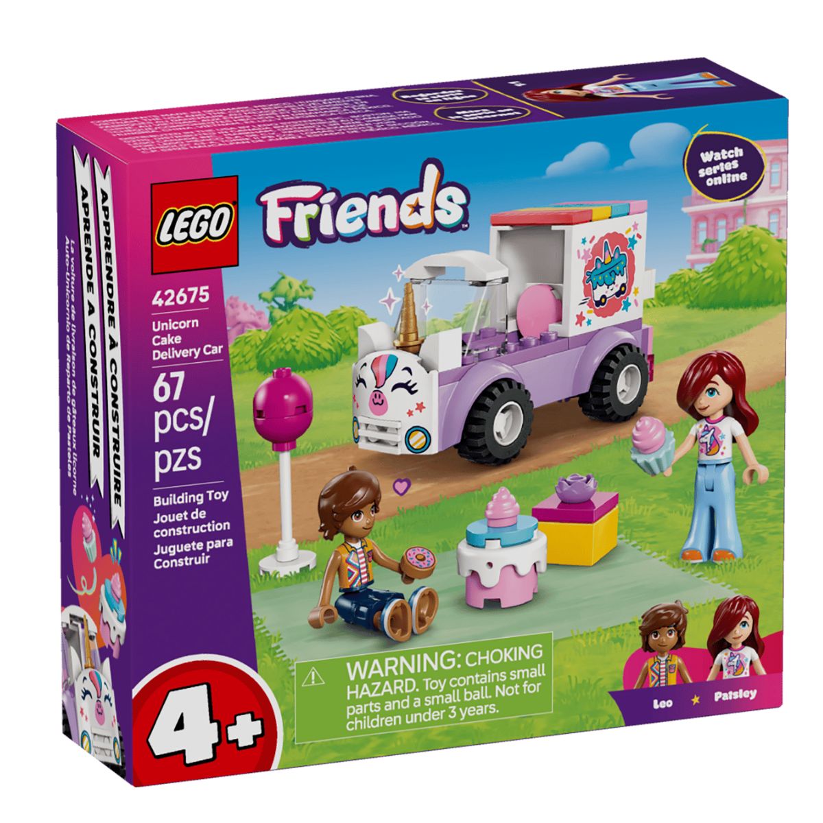 LEGO коцки, Friends, Unicorn Cake Delivery Car 