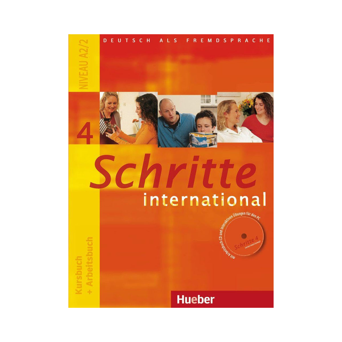 Schritte International: Kursbuch und Arbeitsbuch 4 mit CD zum Arbeitsbuch 