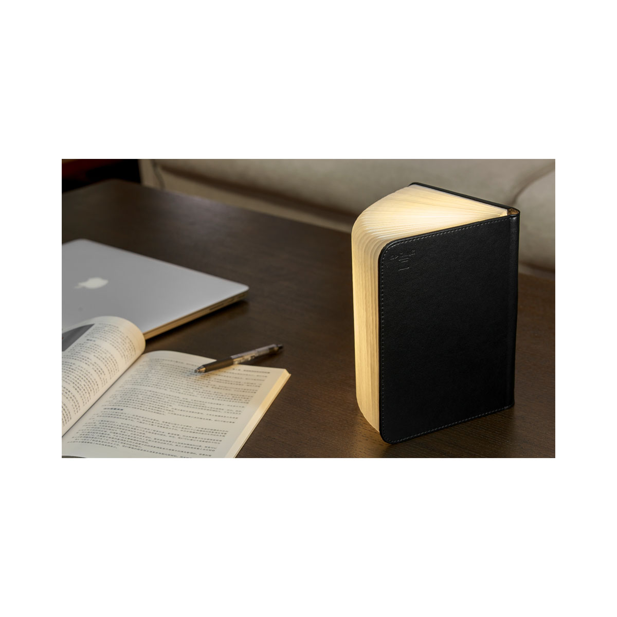 Паметна ламба - Книга, Мини Smart Book Light, мала, црнa 