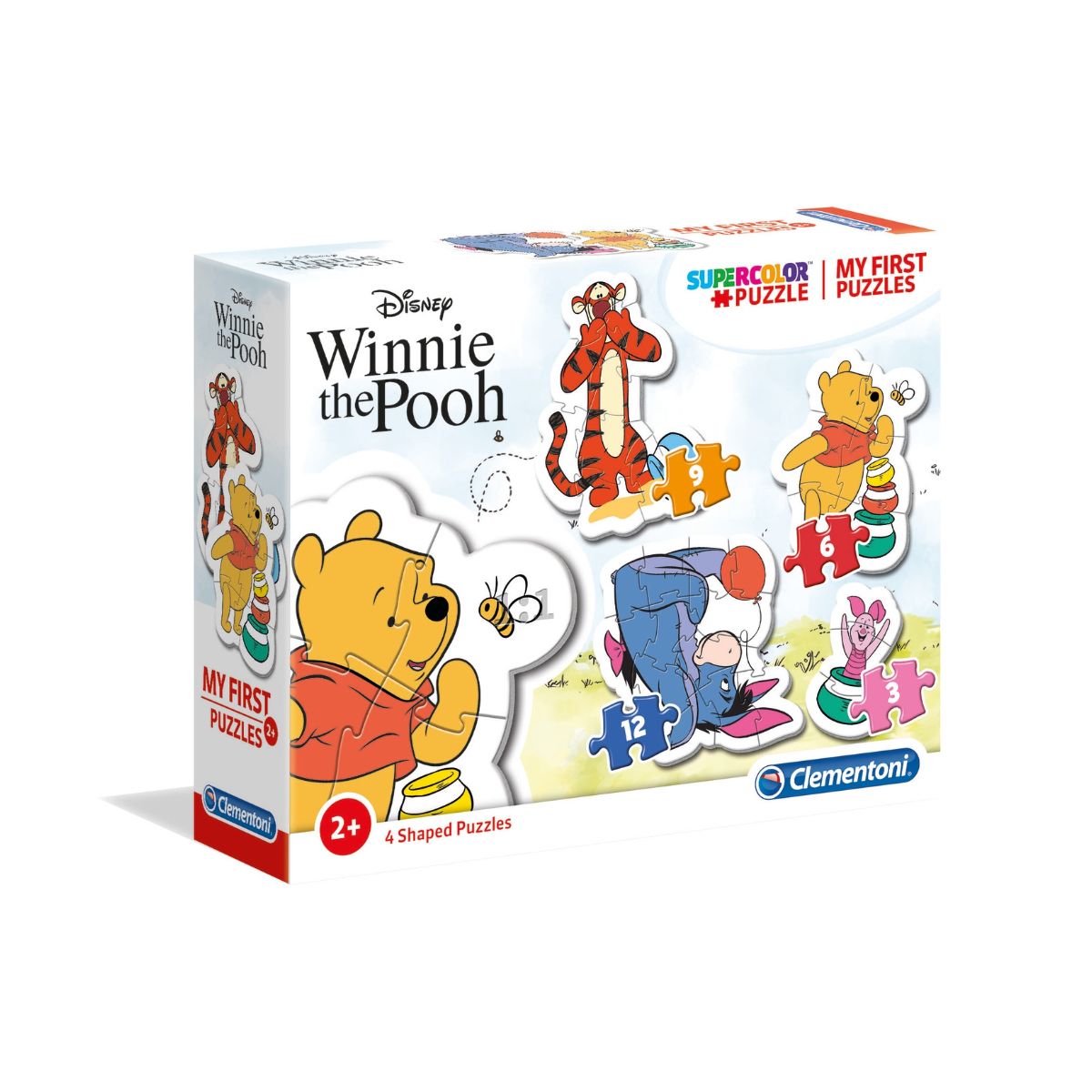 Мини сложувалка 4 во 1, My First Puzzles, Disney Winnie The Pooh, 3+6+9 ...