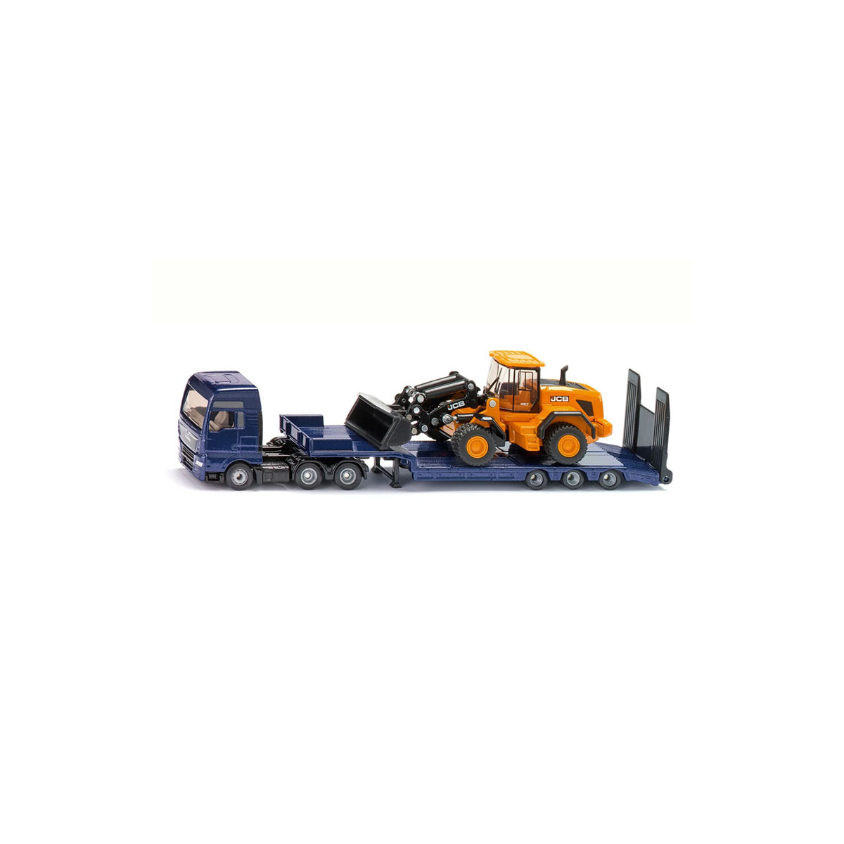 Фигура, MAN Truck with Low Loader and JCB Wheel Loader 