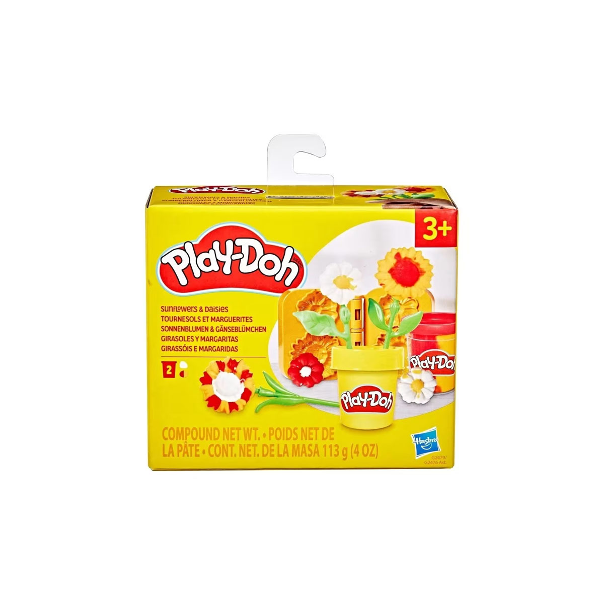 Сет за игра со глина, Play-Doh - Sunflowers & Daisies 