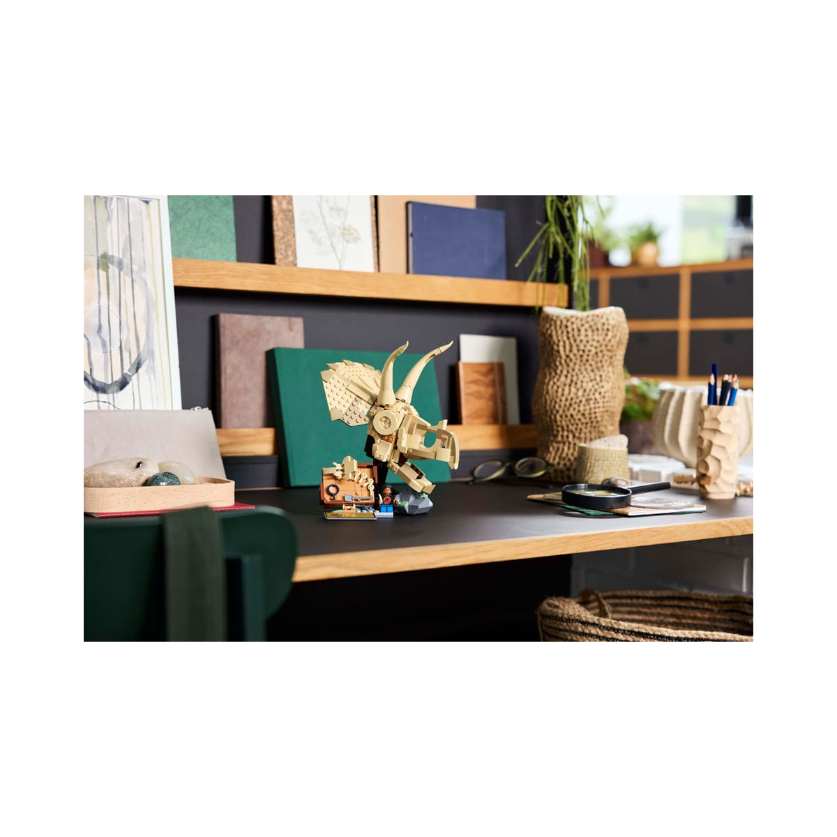 LEGO коцки, Jurassic World, Dinosaur Fossils: Triceratops Skull 