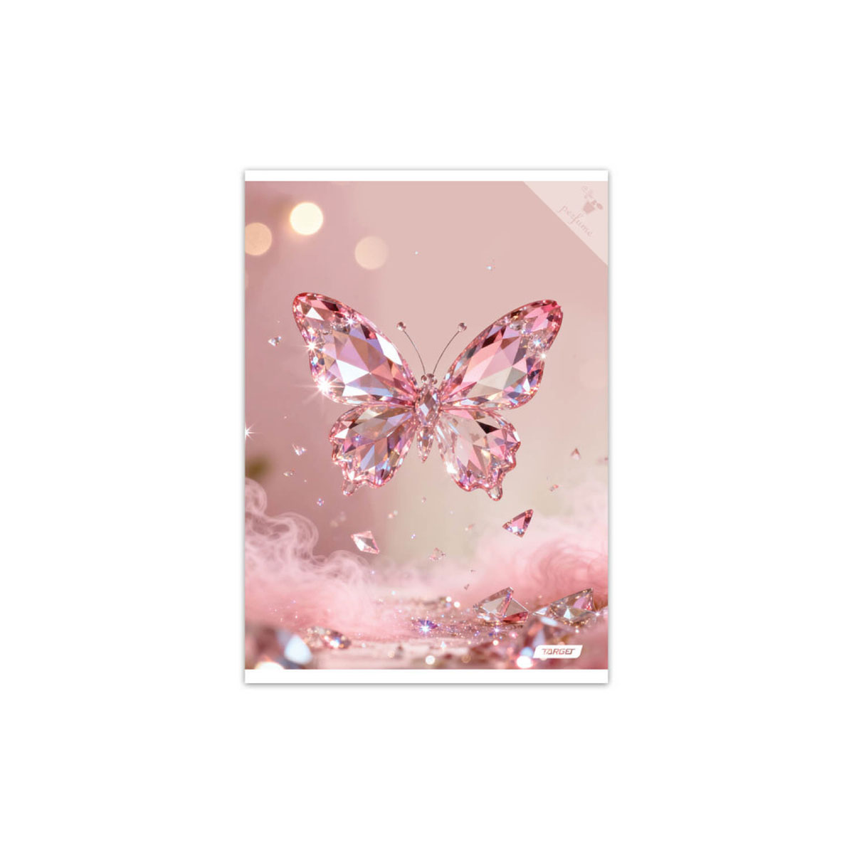 Тетратка, Target - Crystal Diamond, A5, 54 листа, линии 