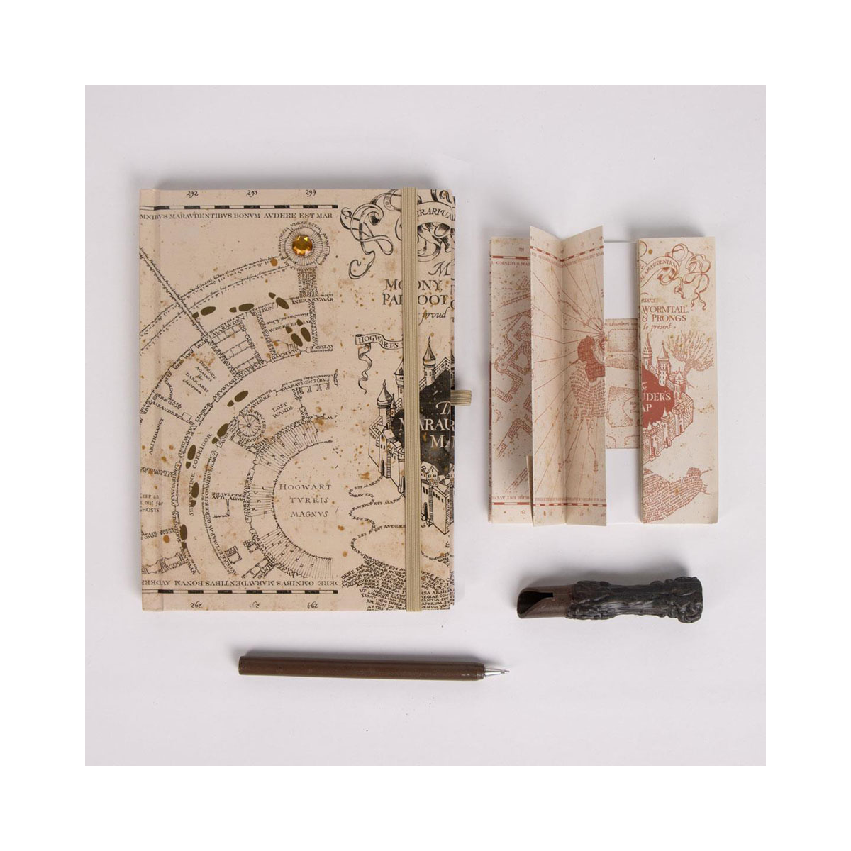 Сет за пишување, Harry Potter - Marauders Map w/Lights 