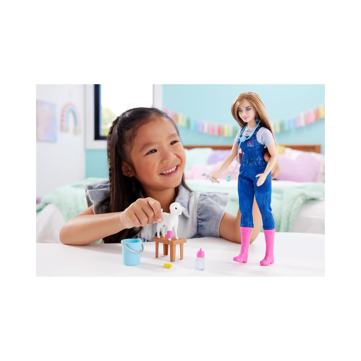 Сет за игра Barbie - Farm Veterinarian 