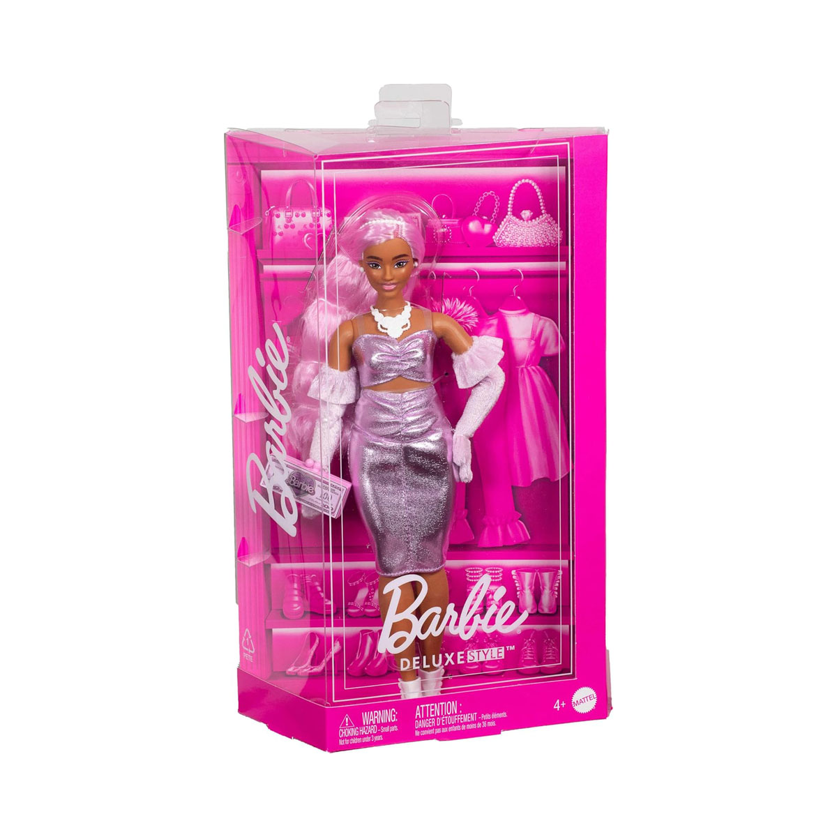 Кукла Barbie: Deluxe Style - Glossy Pink Barbiecore Dress 