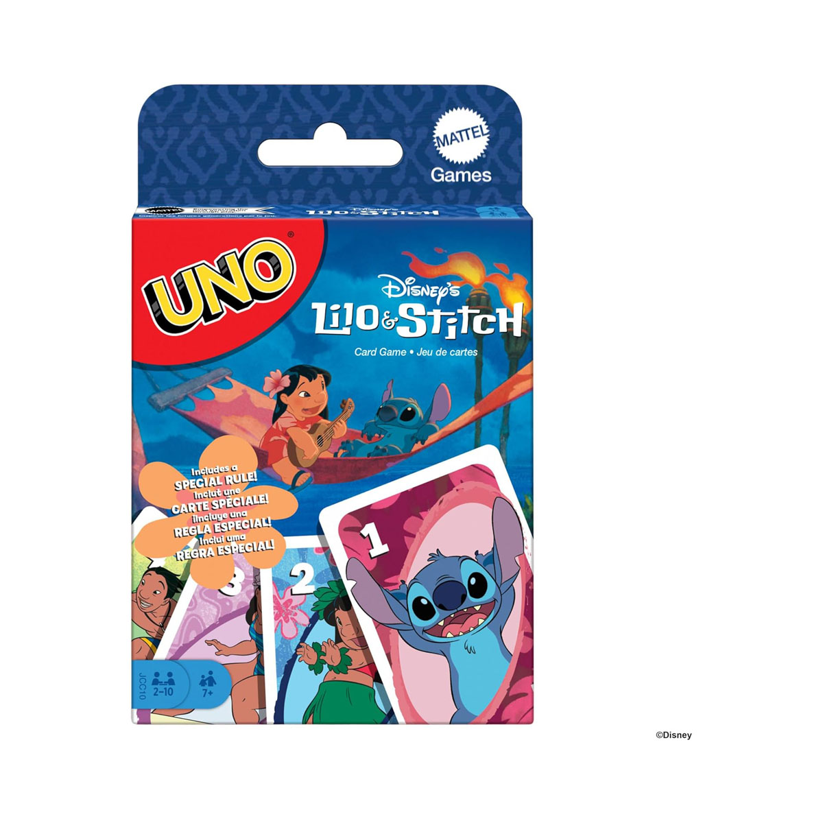 Карти за игра UNO Disney: Lilo & Stitch 