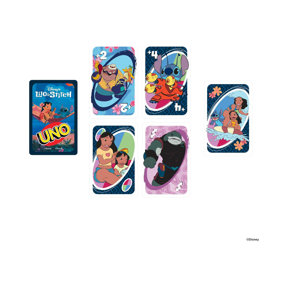 Карти за игра UNO Disney: Lilo & Stitch 