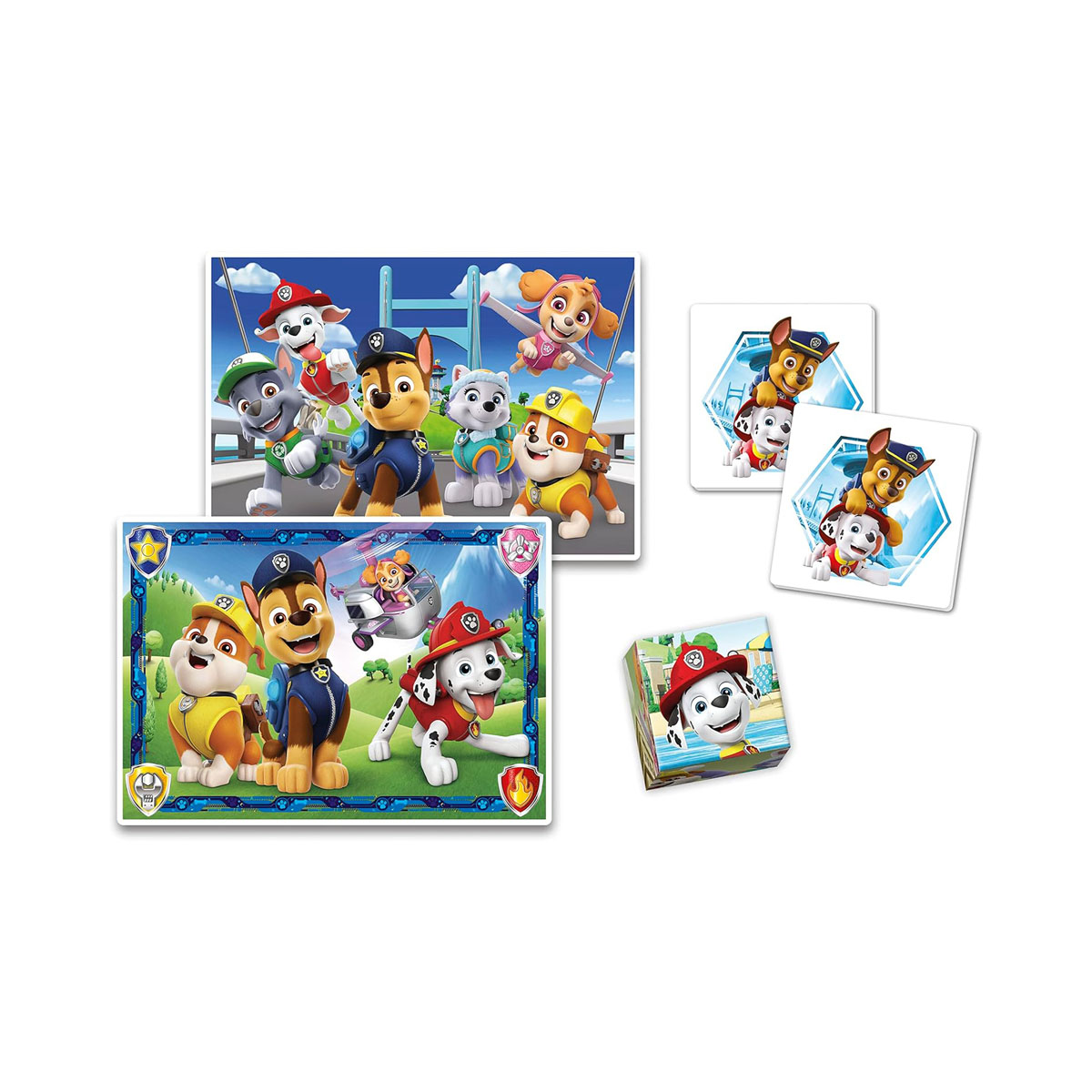 Едукативен сет, Paw Patrol Edukit 4-in-1 Puzzles & Games 