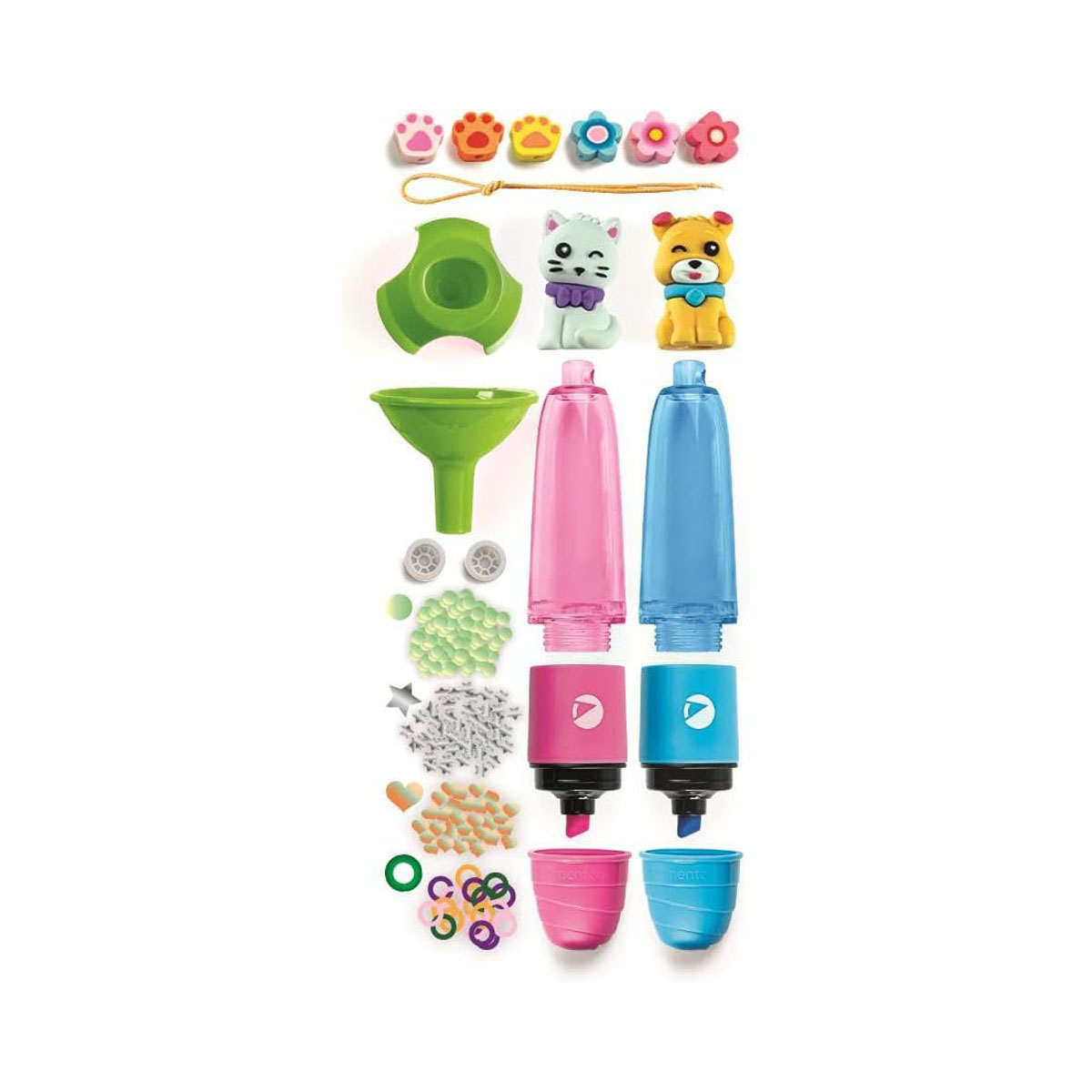 Сет за изработка, Idea Clementoni - Create Your Highliters: Sweet Pets 