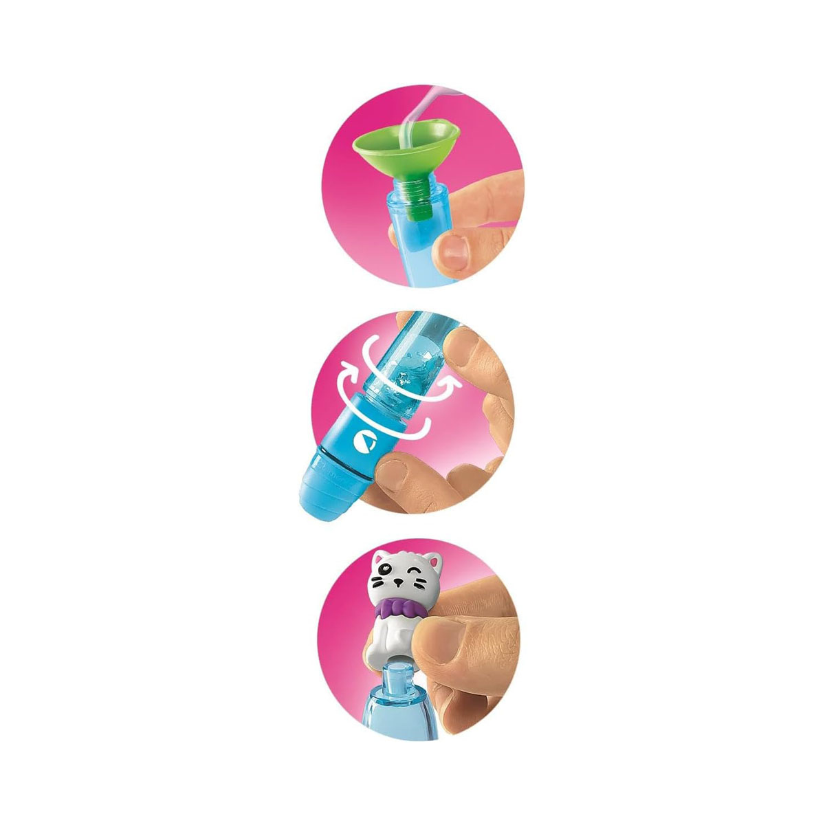 Сет за изработка, Idea Clementoni - Create Your Highliters: Sweet Pets 