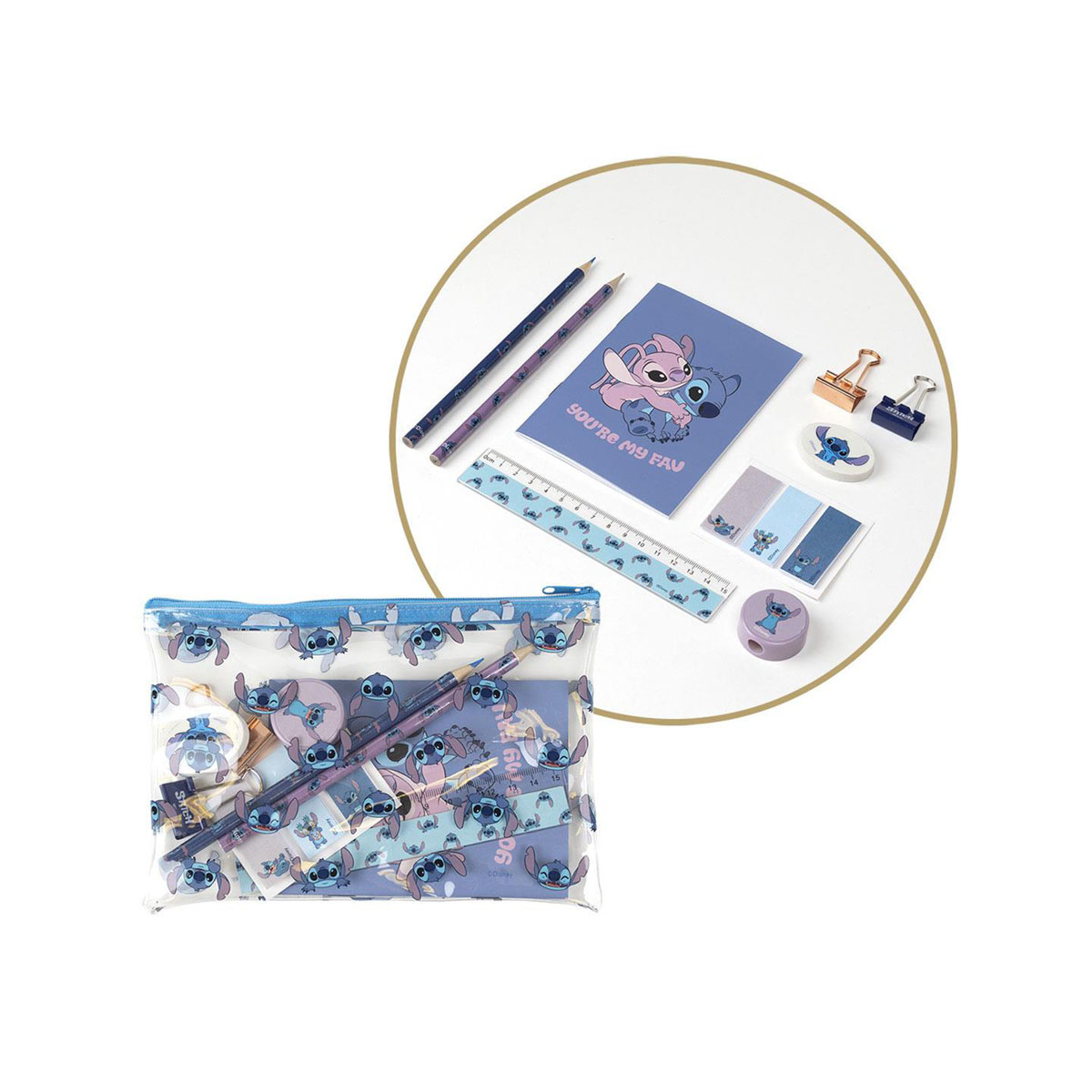 Сет за пишување Disney: Stitch 