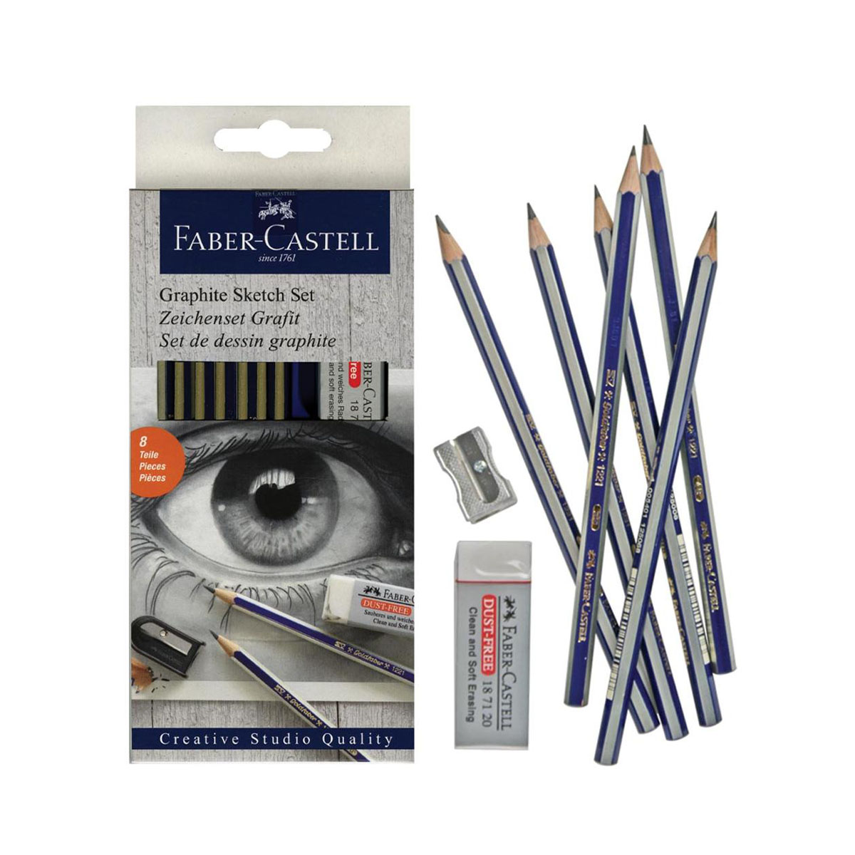 Сет за скицирање, Goldfaber Graphite Sketch Set 