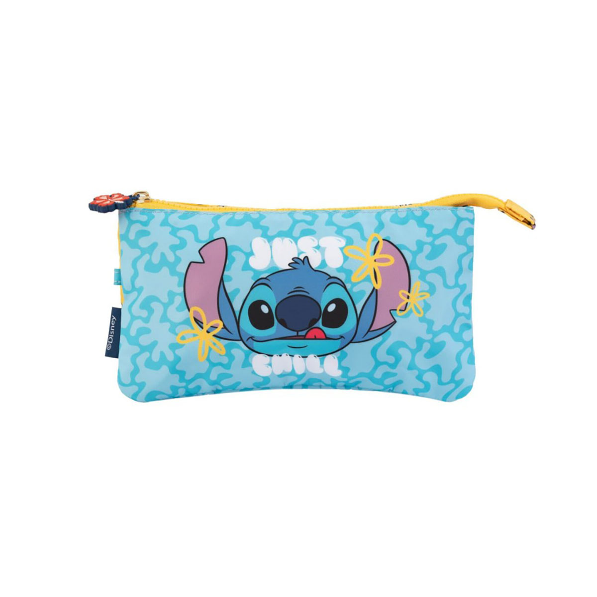 Несесер за моливи со три прегради, Disney: Stitch - Tropical 