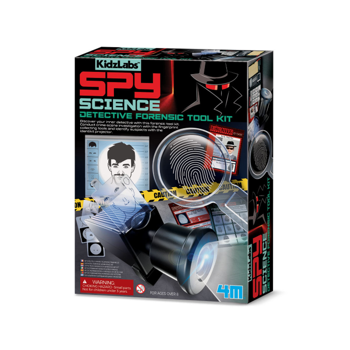 Detective Tools Set СТЕМ сет, Kidzlabs, Spy Science - Detective Forensic Tool Kit ...