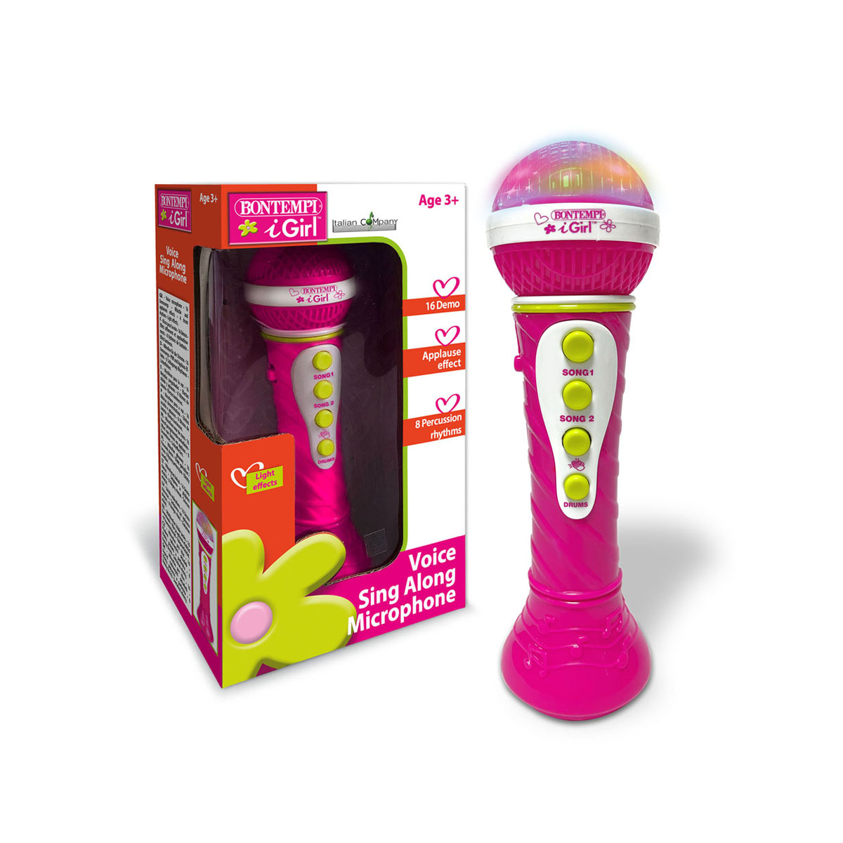 Детски караоке микрофон 'Pink' 