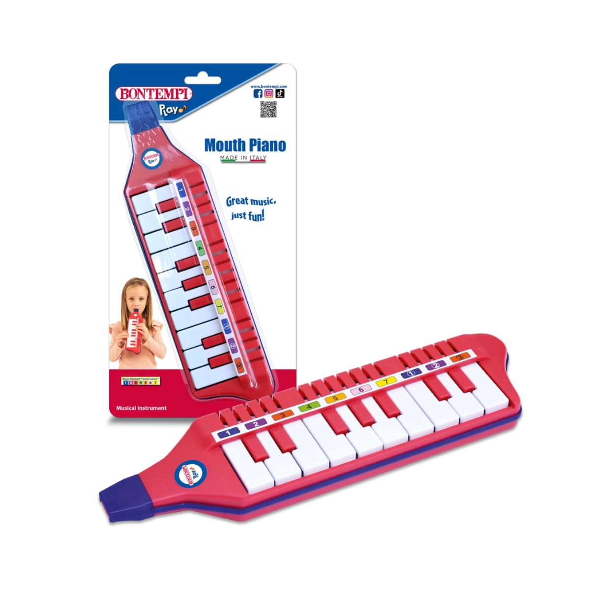 Мелодика со 10 клавиши, Play - Mouth Piano 