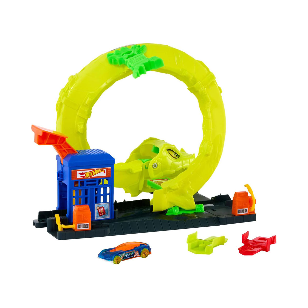 Сет за игра Hot Wheels: City - Snake Spiral Attack 