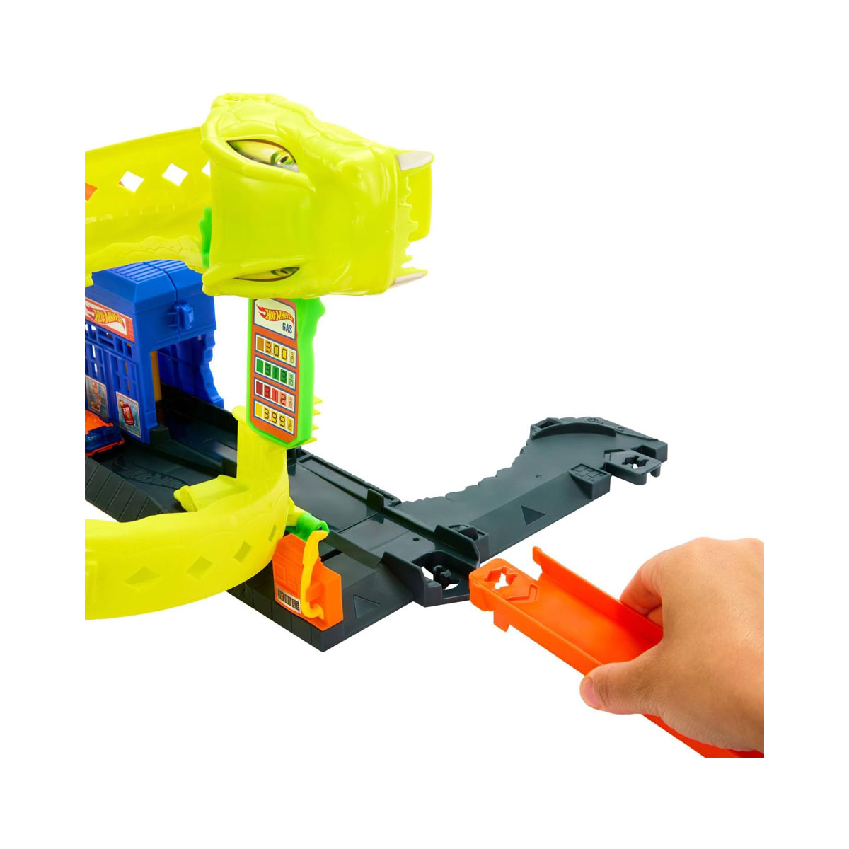Сет за игра Hot Wheels: City - Snake Spiral Attack 