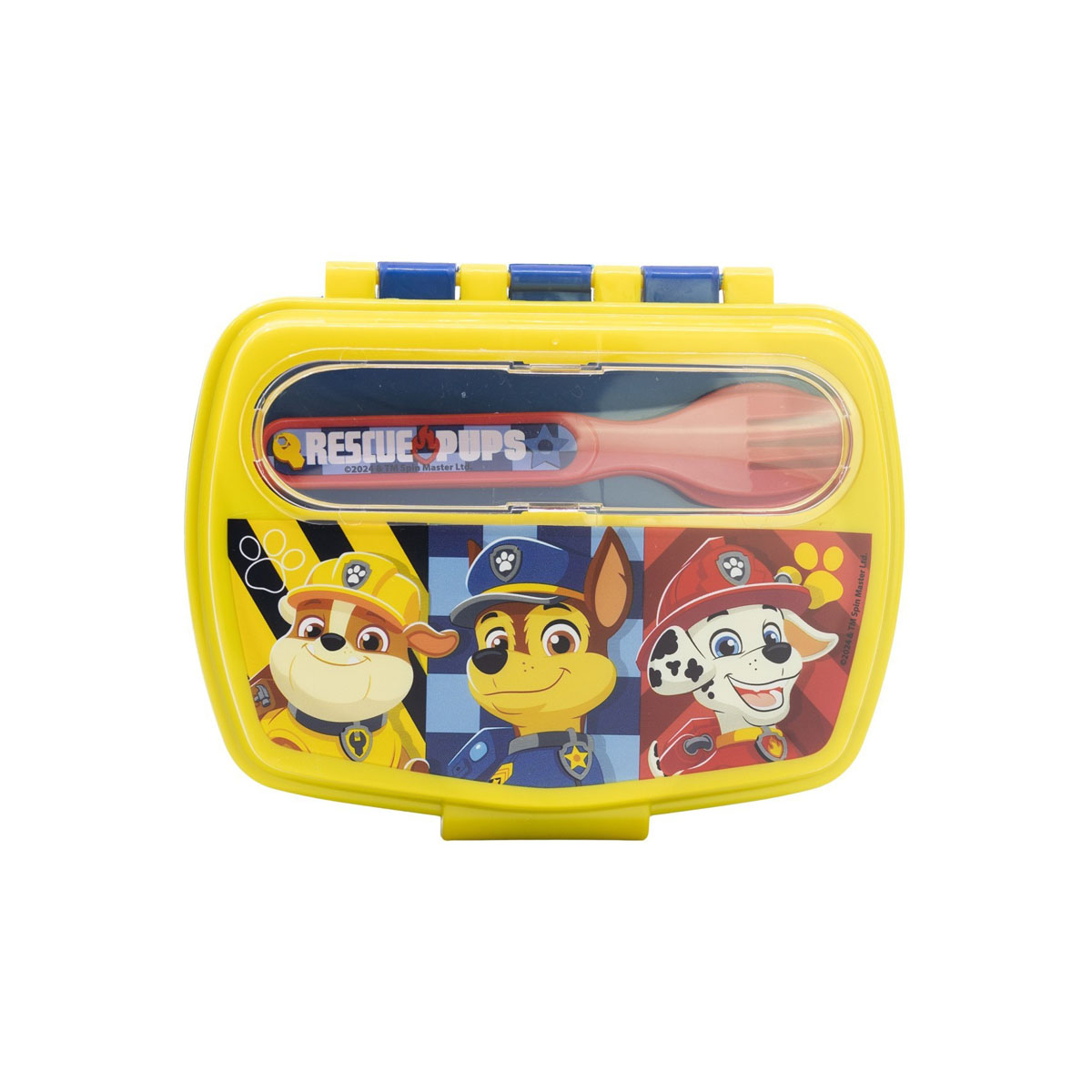 Кутија за ужинка со прибор, Paw Patrol - Boy Rescue Pups 