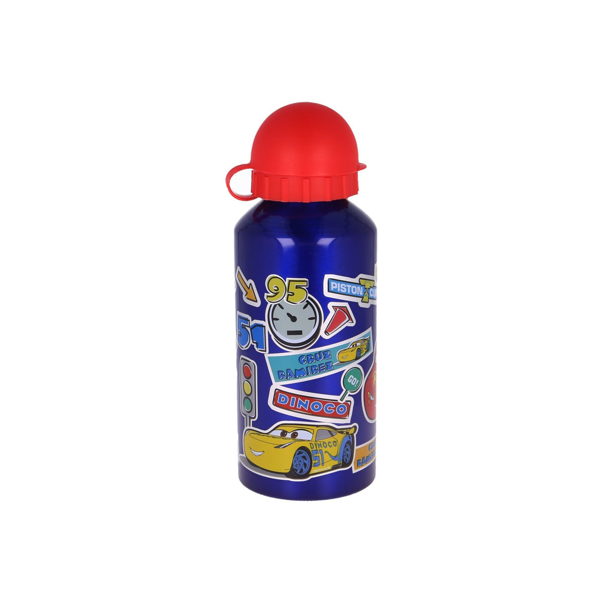 Алуминиумско шише за вода, Pixar: Cars Stickers, 400ml 