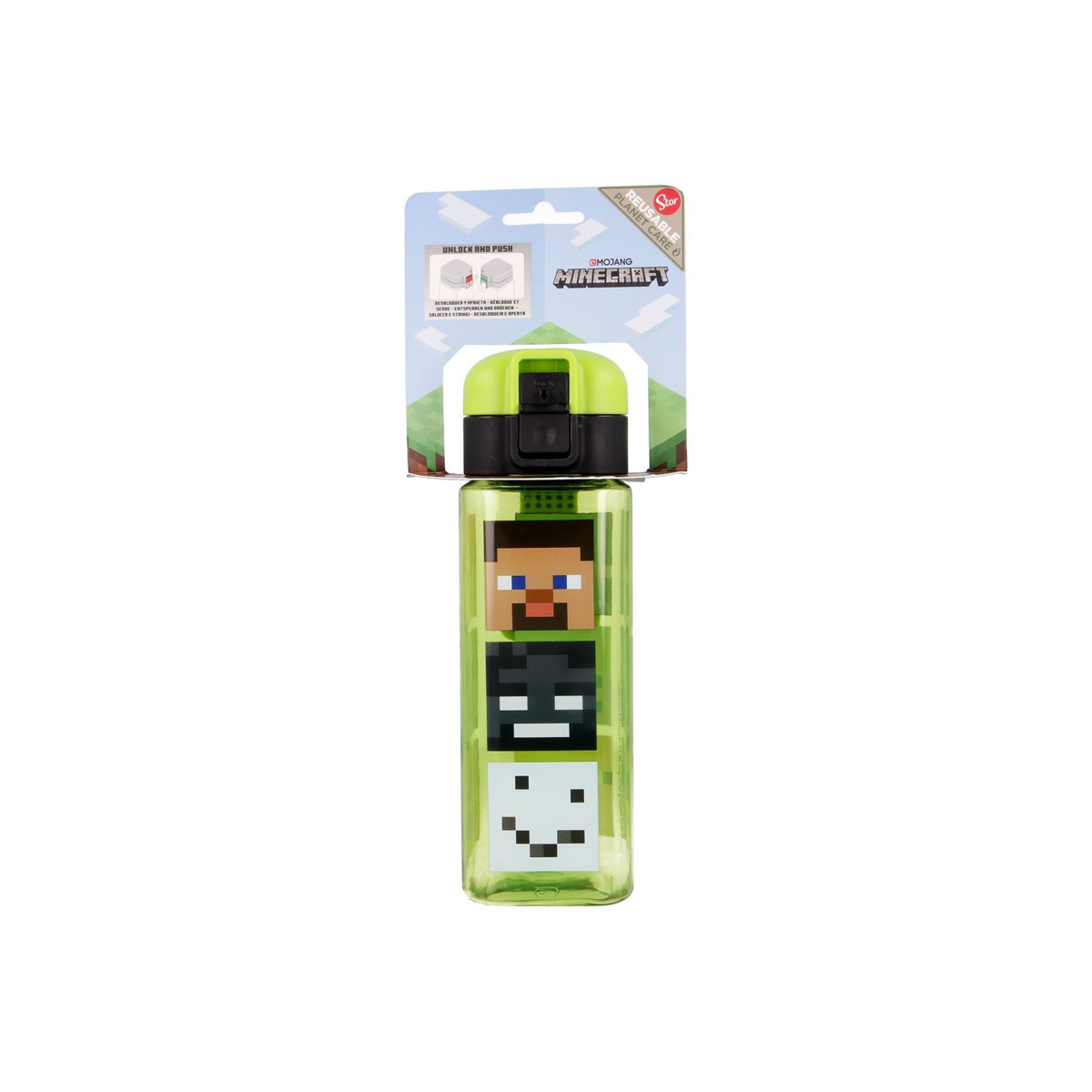 Шише за вода, Minecraft, 550ml 