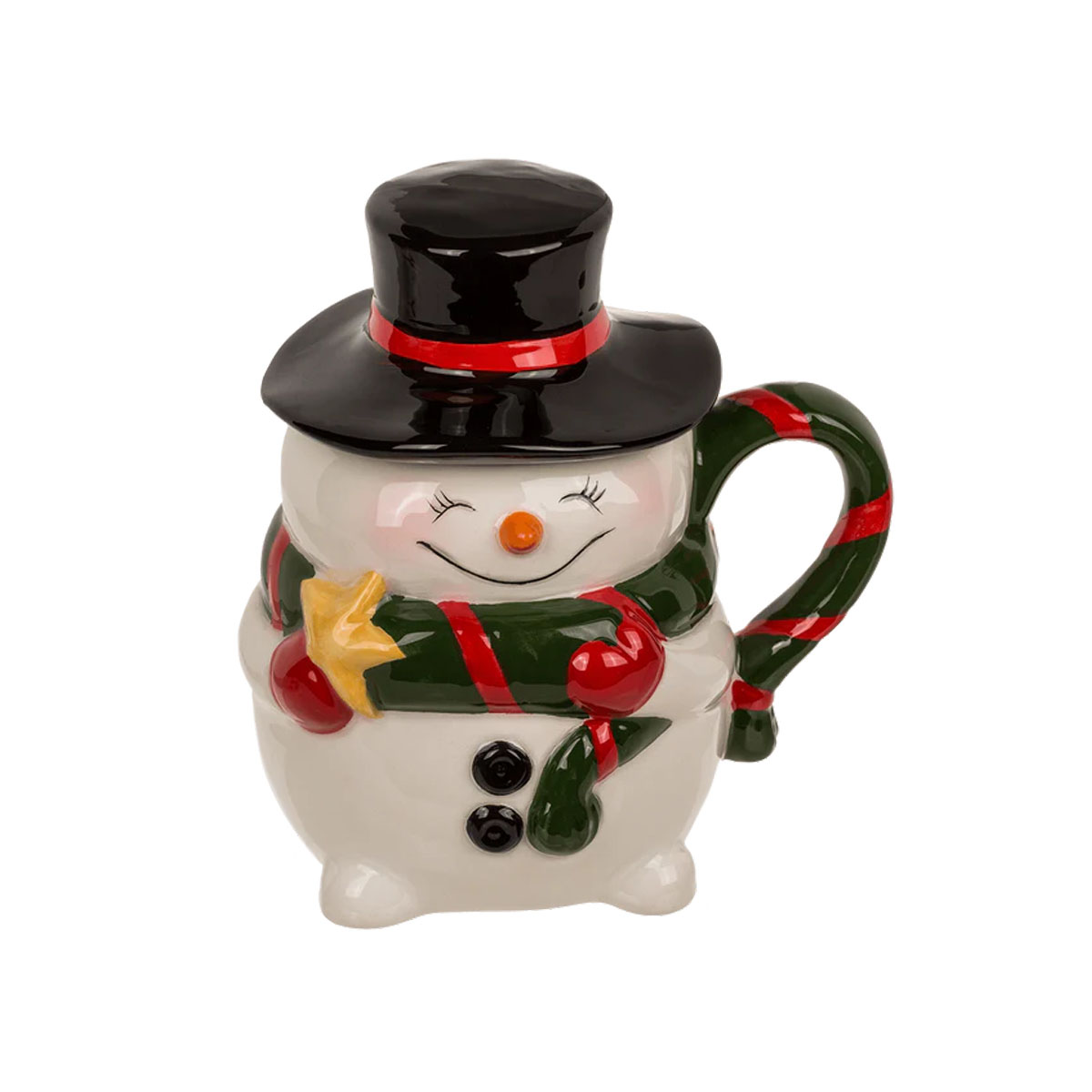 Шолја со поклопка, Funny Snowman, 2 дизајни 