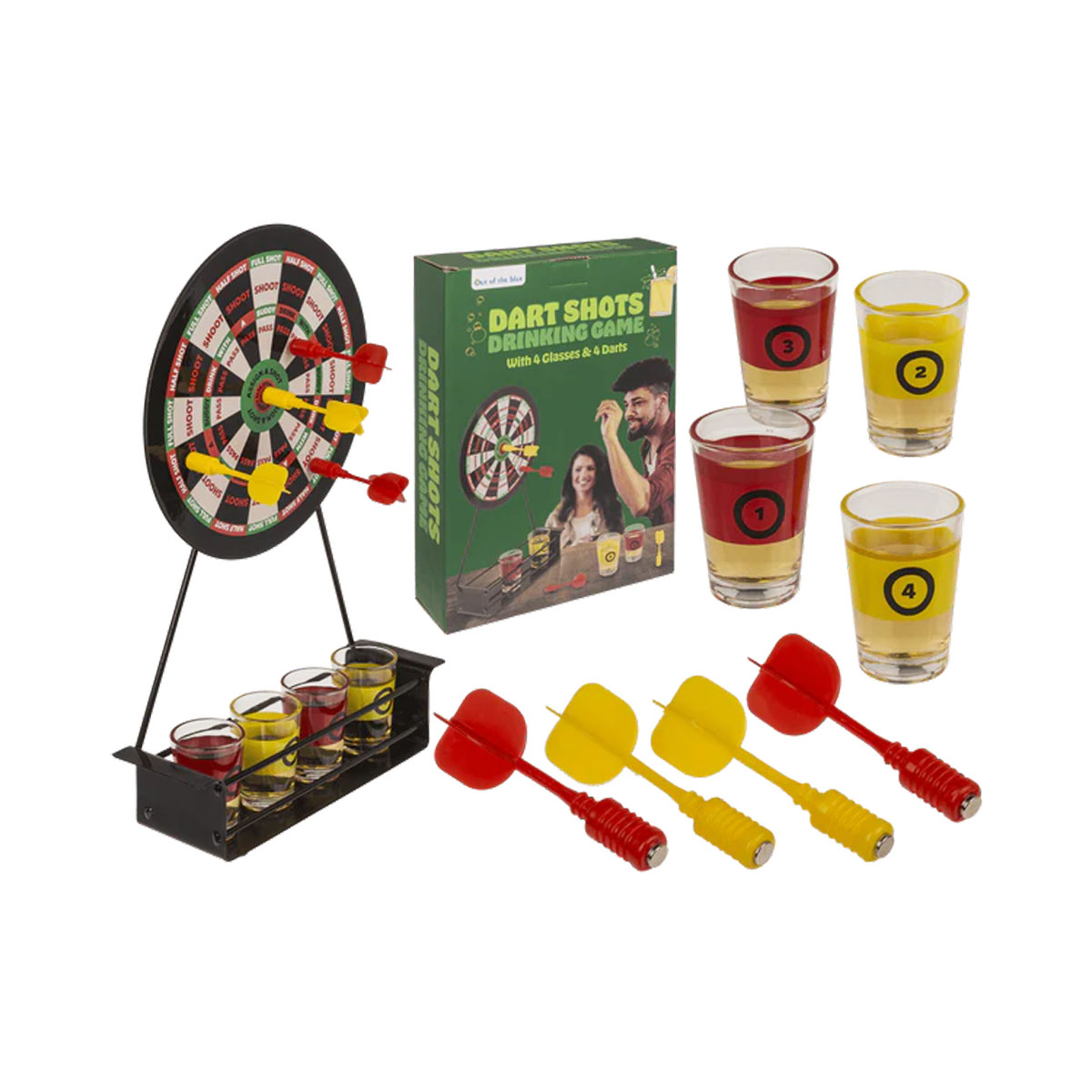 Игра со пиење Dart Shots 
