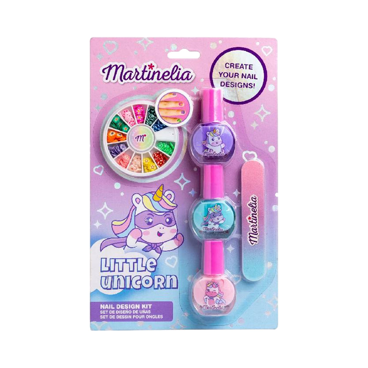 Детски сет за маникир Little Unicorn, 3 бои 