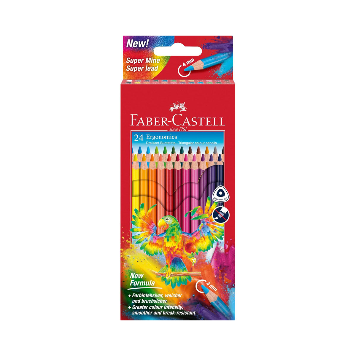 Дрвени боици, Faber Castell - Ergonomics, 1/24 