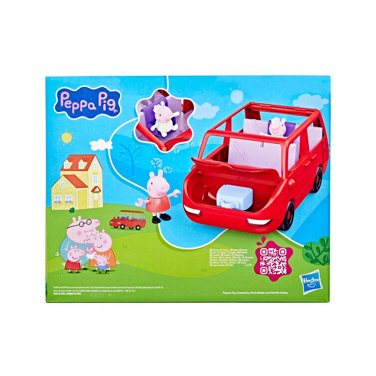 Сет за игра, Peppas Big Family Car Playset 