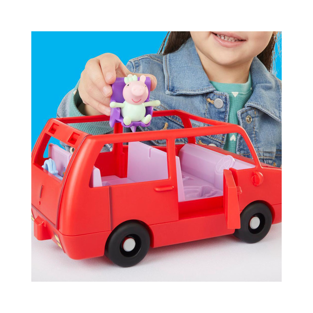 Сет за игра, Peppas Big Family Car Playset 