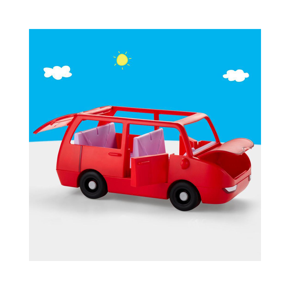 Сет за игра, Peppas Big Family Car Playset 
