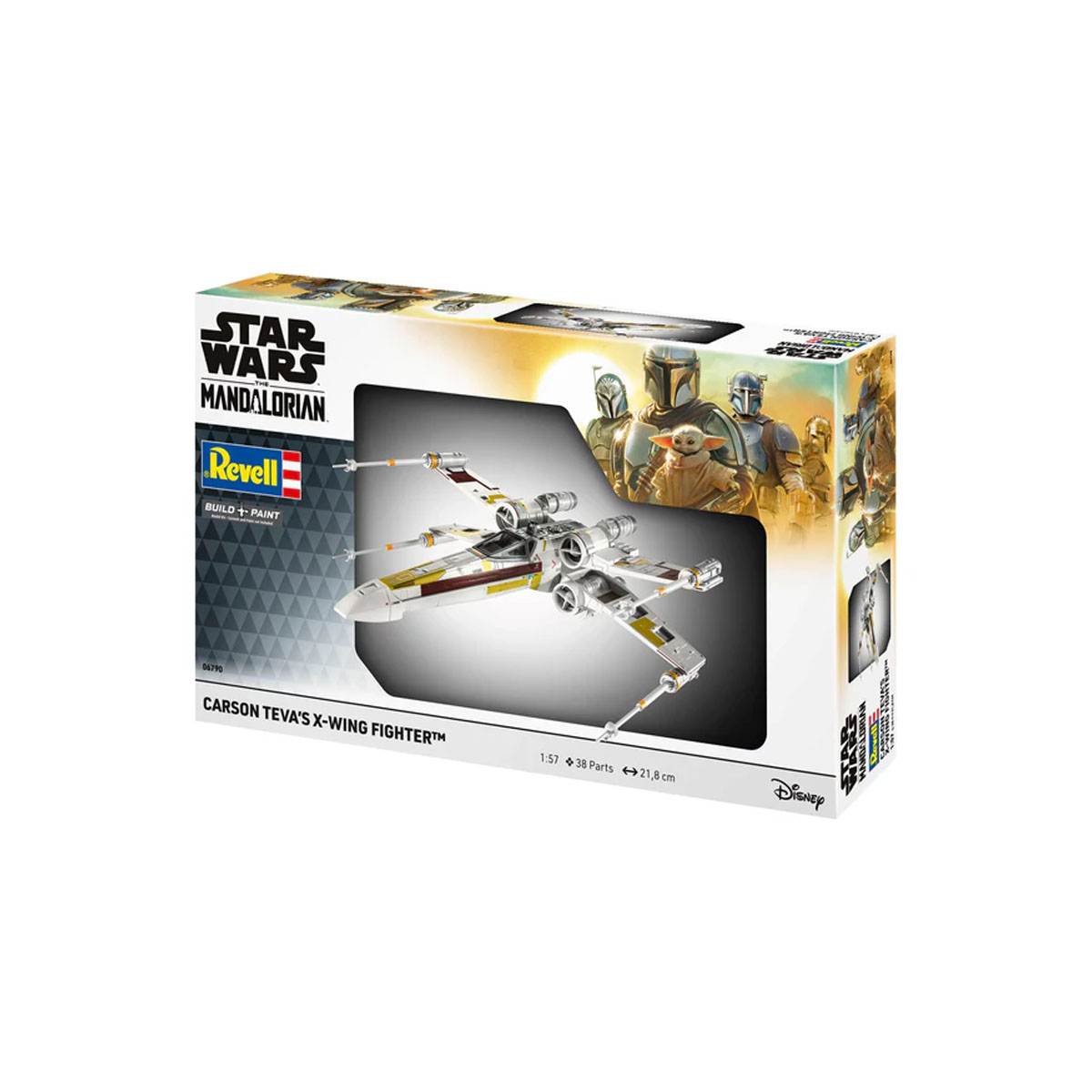 Макета, Carson Tevas X-Wing Fighter: The Mandalorian, 1:57 