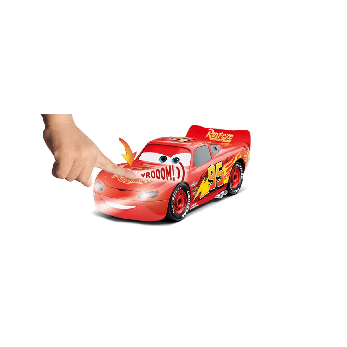 Макета, Disney: Cars - Lightning McQueen (Light & Sound), 1:20 