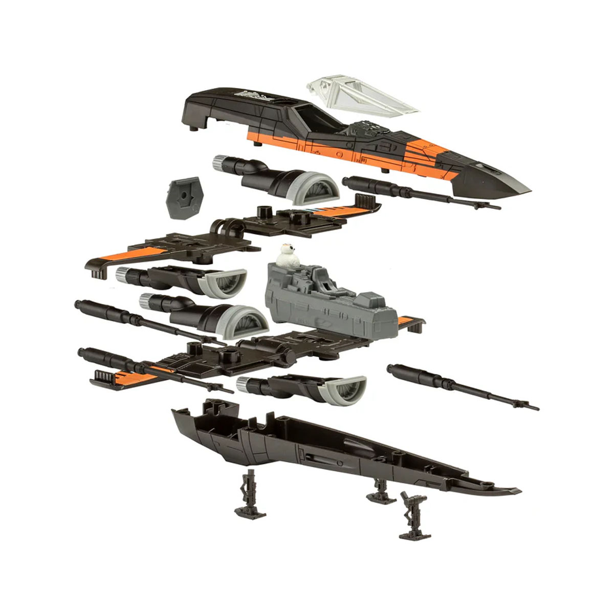 Макета, Star Wars: Poes X-Wing Fighter (w/Sound): Build & Play, 1:78 