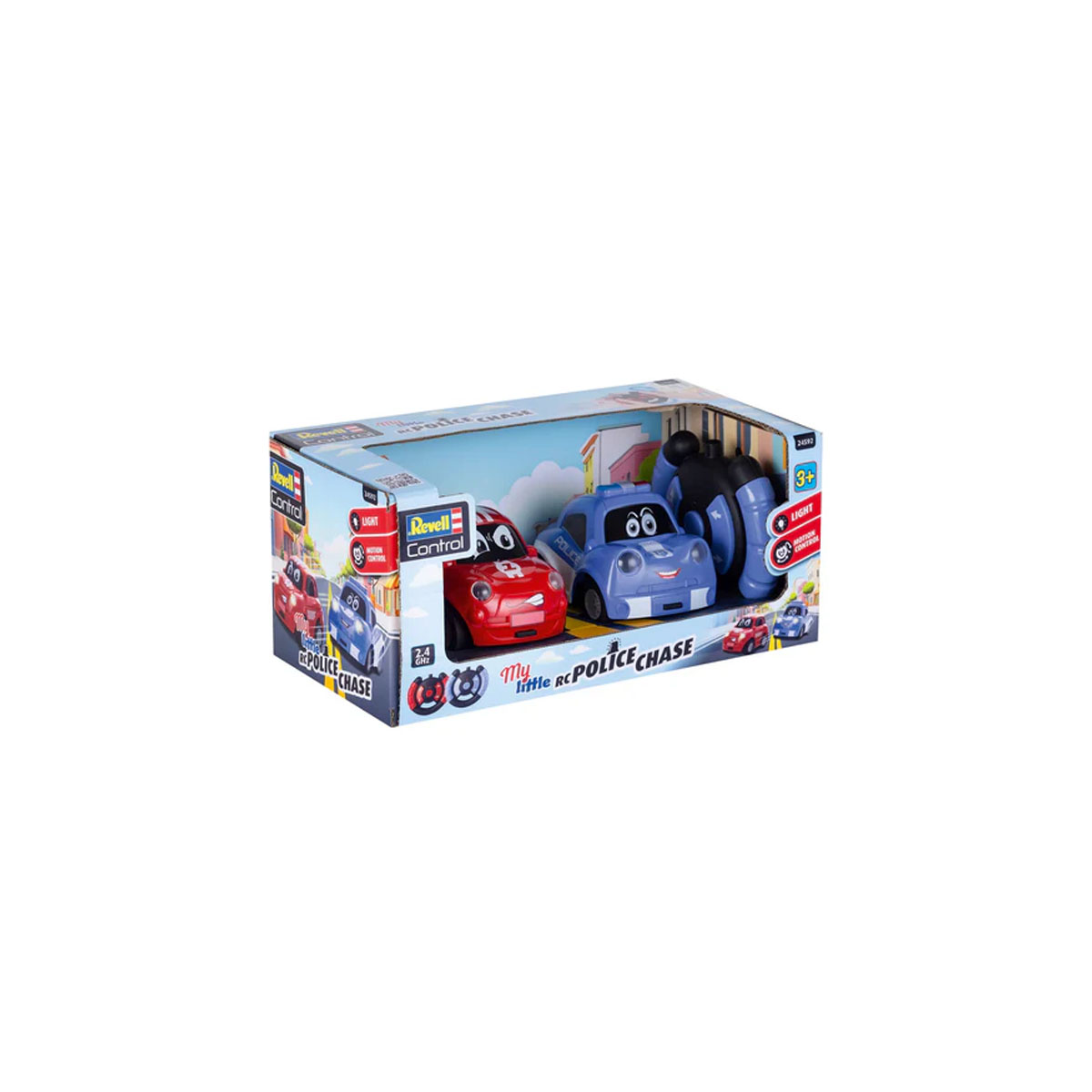 Сет фигури на далечинско управување, RC Cars My little Police Chase 