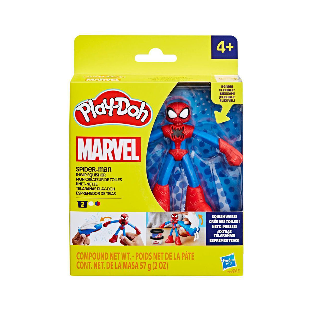 Сет за игра, Play-Doh, Marvel: Spider-Man Thwip Squisher 