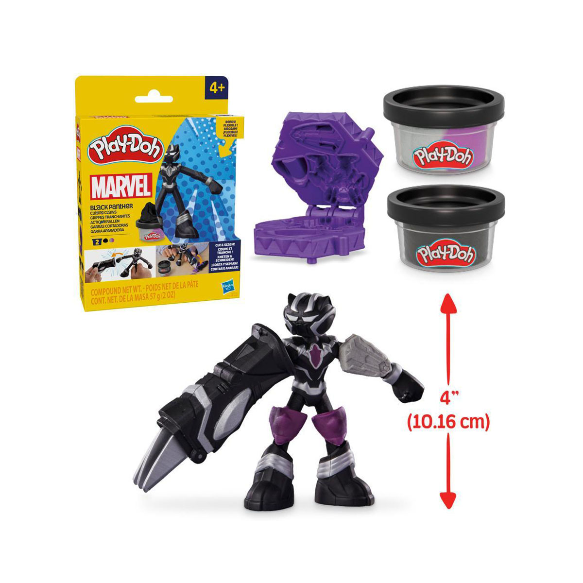 Сет за игра, Play-Doh, Marvel: Black Panther Cutting Claws 