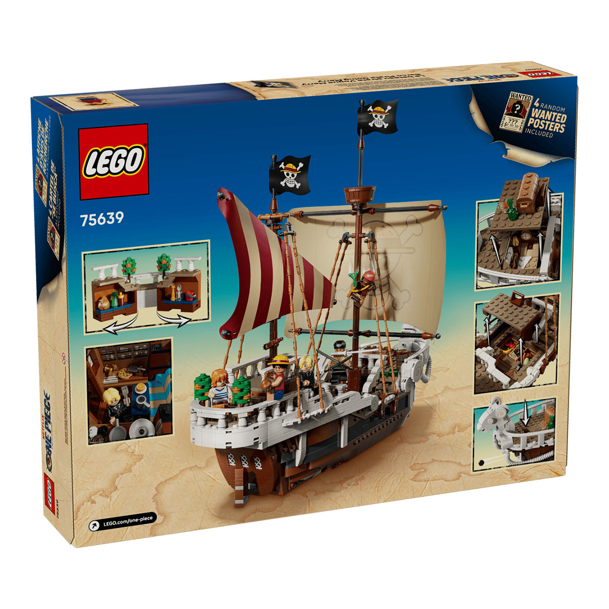 LEGO коцки, One Piece, The Going Merry Pirate Ship 