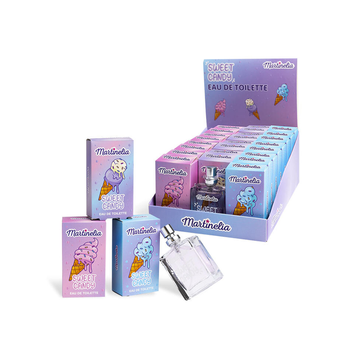 Детска тоалетна вода sweet Candy, 3 дизајни 