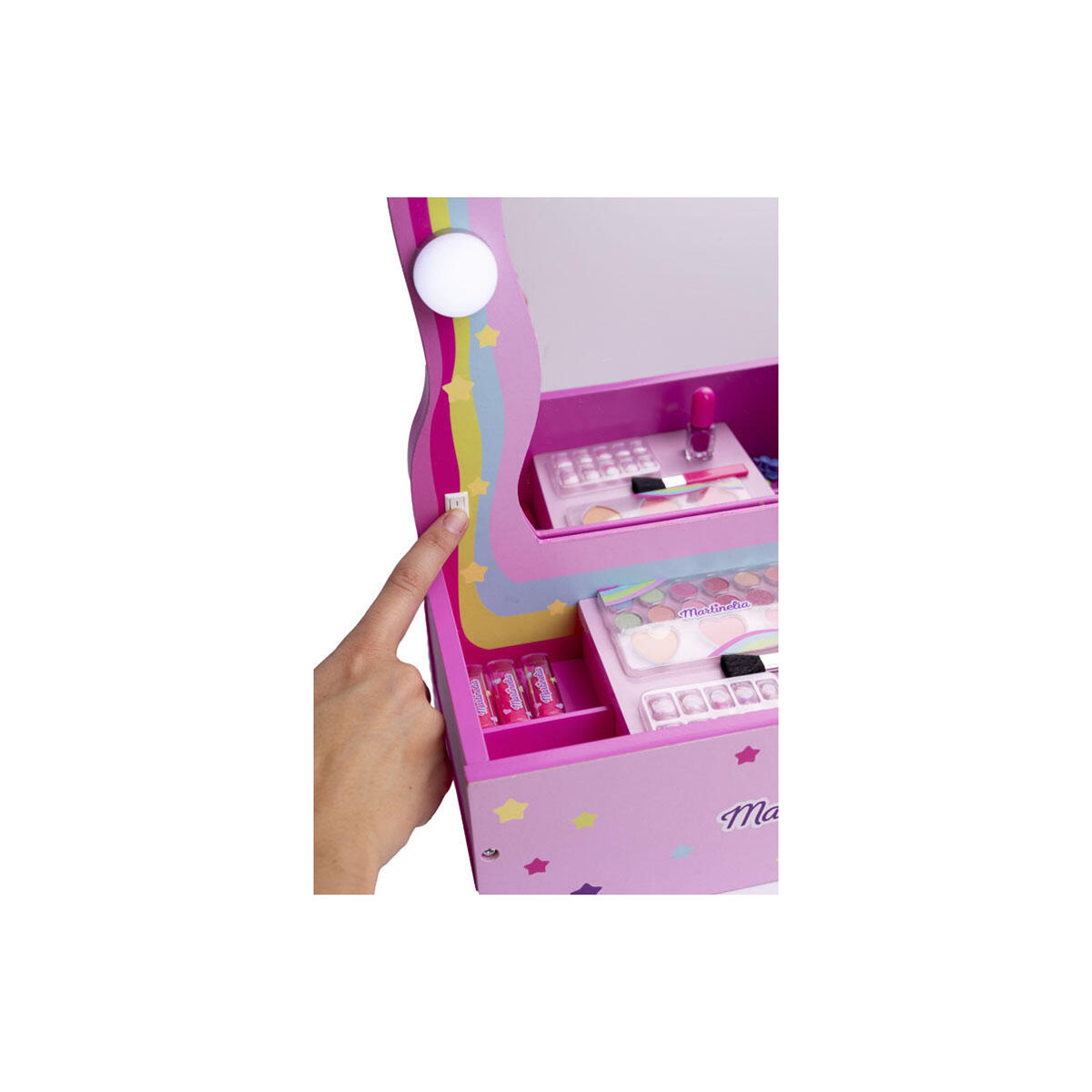 Сет детски шминки со огледало 'Make Up Vanity' 