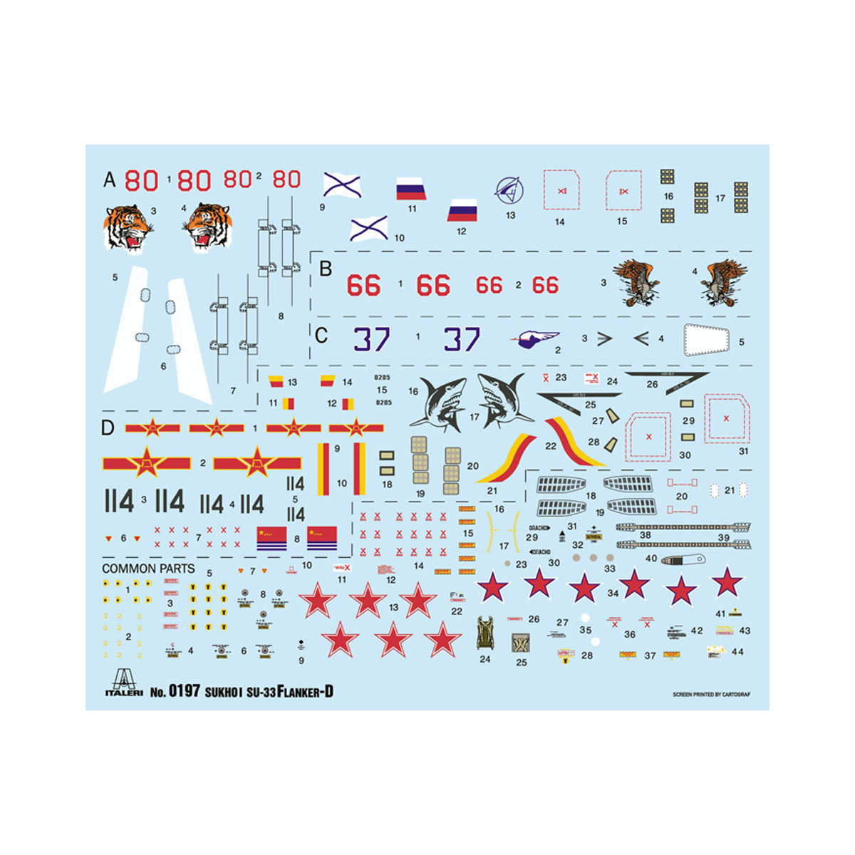 Макета, SU - 33D Flanker-D, 1:72 