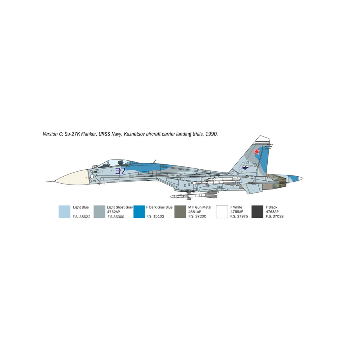 Макета, SU - 33D Flanker-D, 1:72 