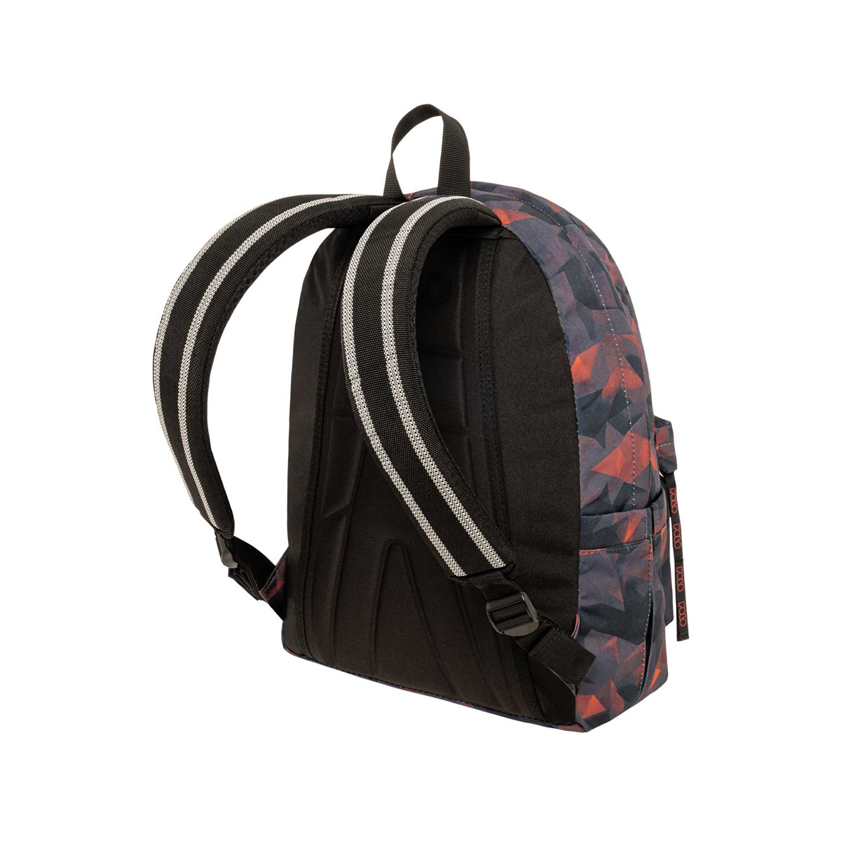 Ранец, Polo Original Scarf - Shapes Black & Red 