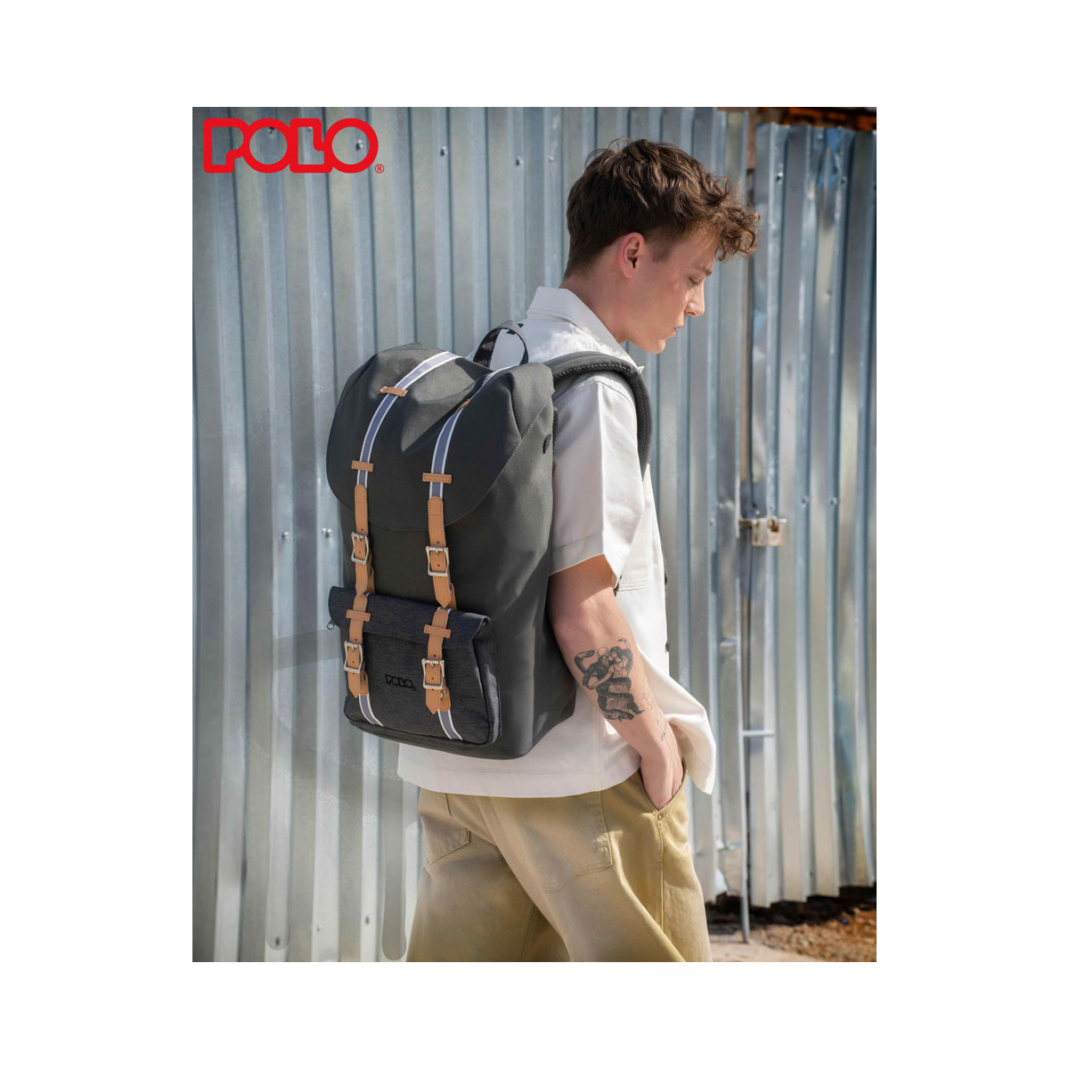 Ранец, Polo Elmor - Grey 
