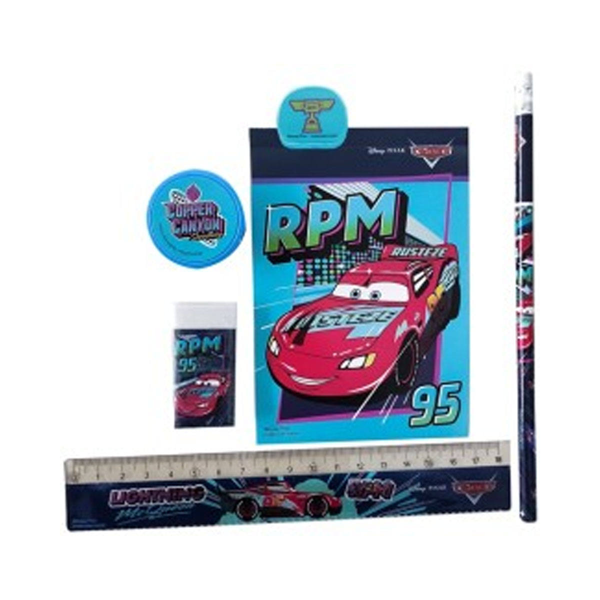 Сет за пишување со чаша за прибор, Pixar: Cars 