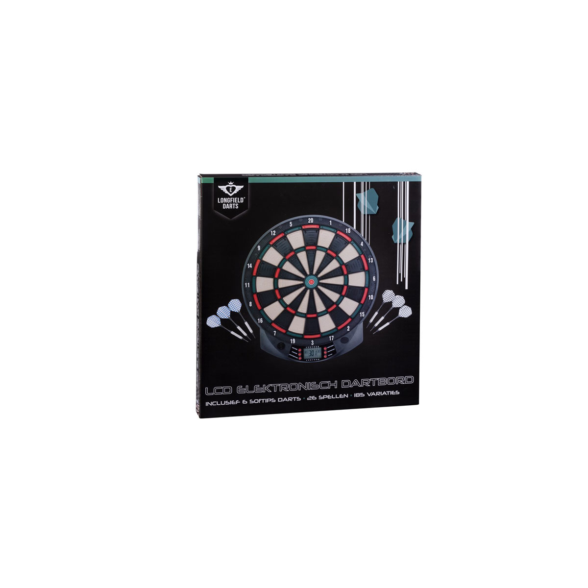 Електронско пикадо со 6 стрелки Longfield Darts 